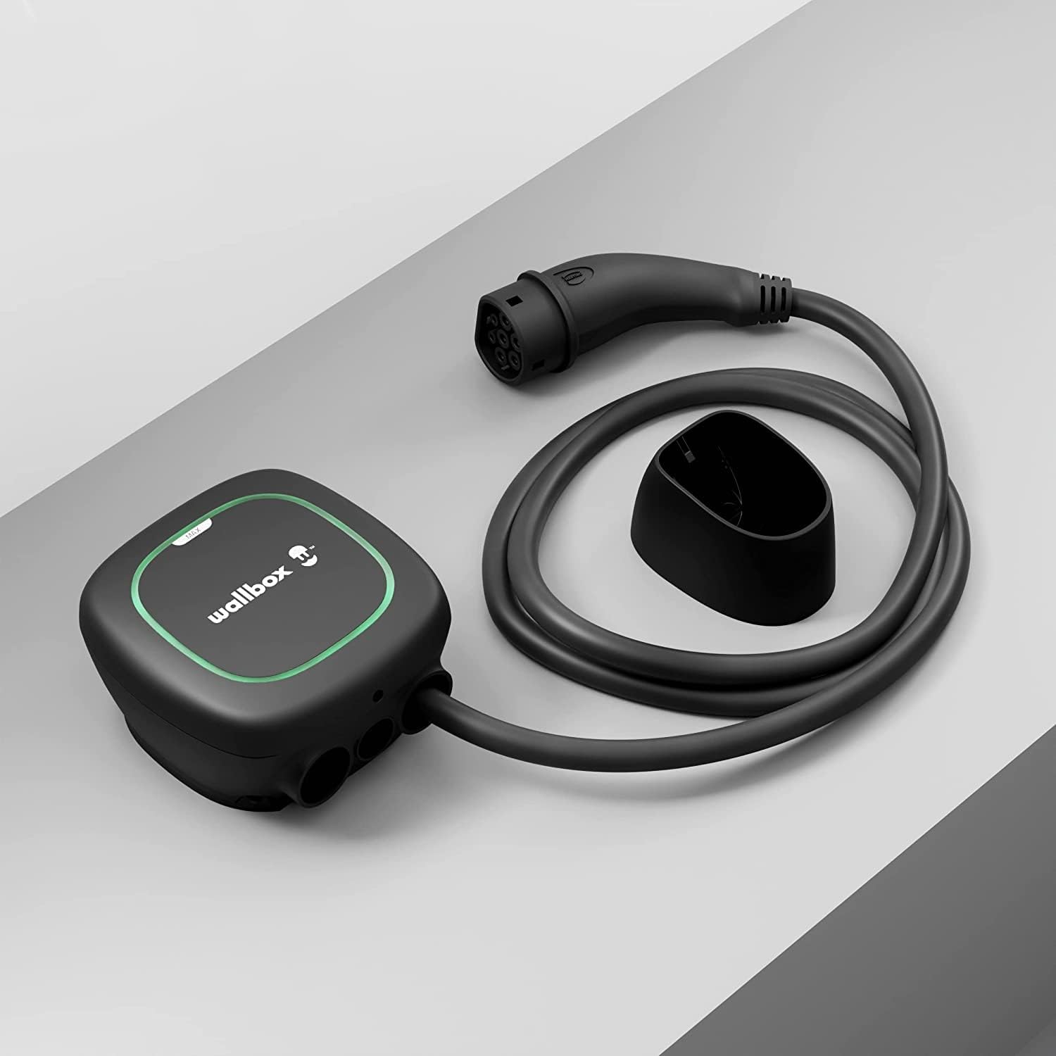 Detalle de Wallbox Pulsar Max caricatore EV 7,4 kW con cavo 5 m ⚡