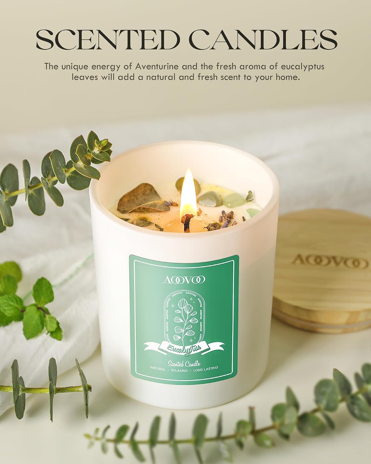 Thumbnail 5 de AOOVOO Soy Candle 10 oz