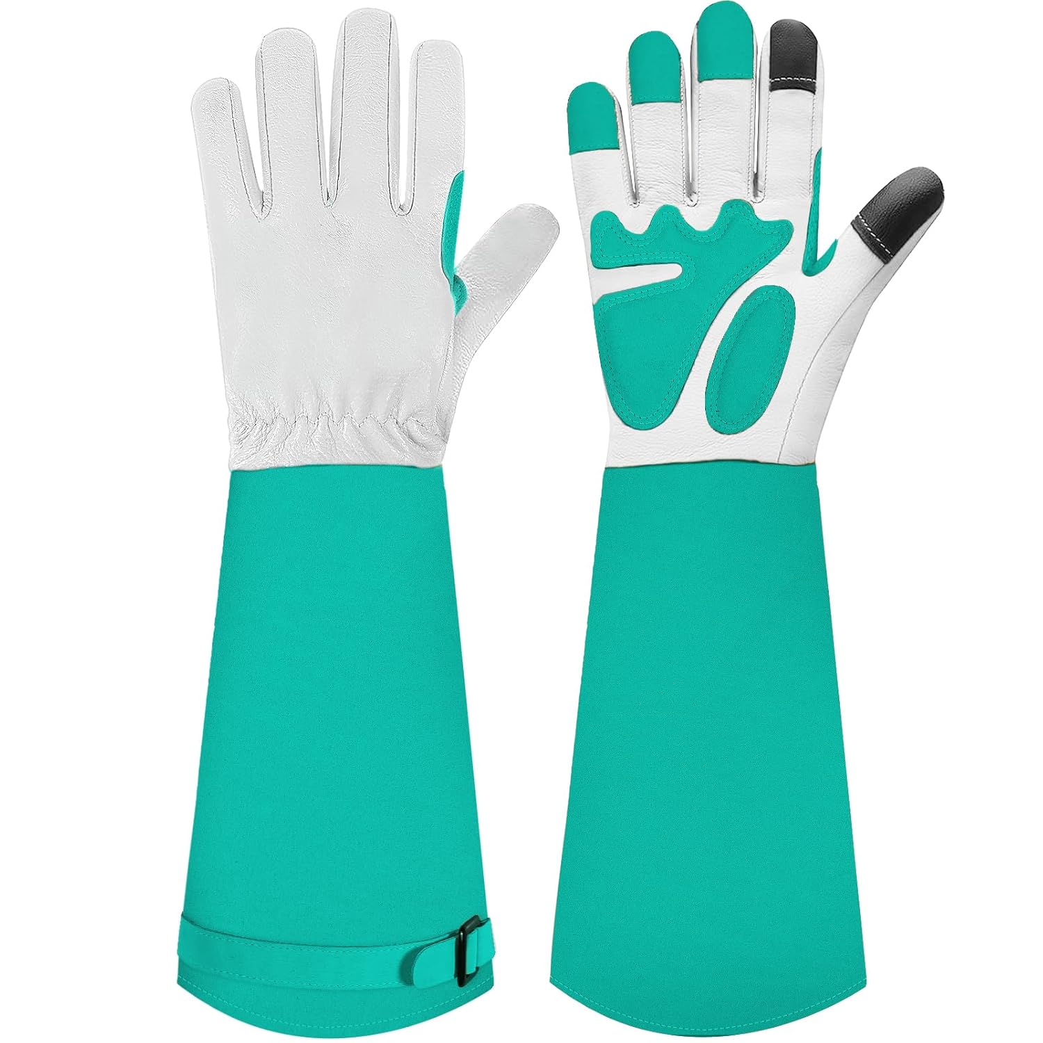 Thumbnail 6 de SLARMOR Gartenhandschuhe aus Leder – Dornensicher, Ellenbogenlang, für Rosen und mehr