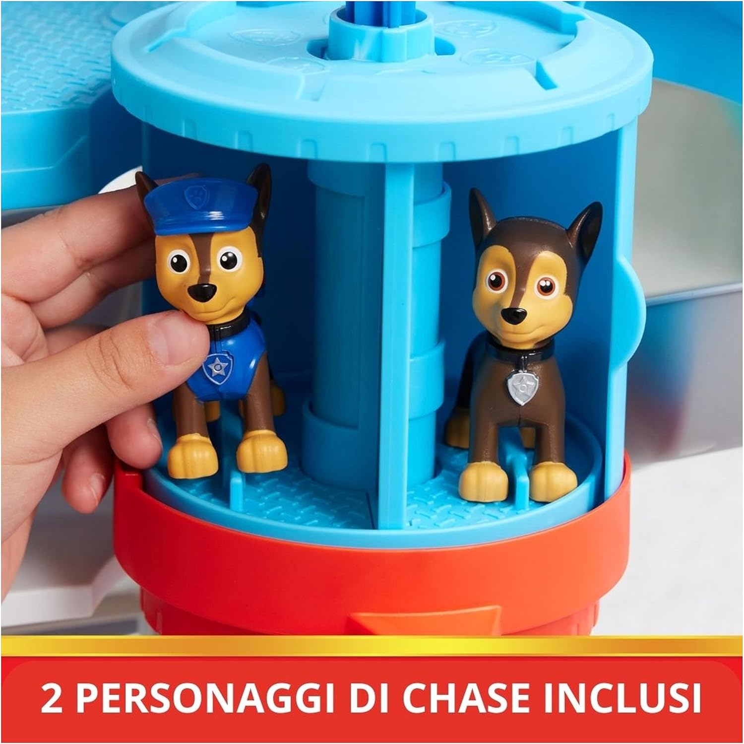 Detalle de Paw Patrol Quartier Generale con Lanciatore per Veicoli – 2 Personaggi Chase e Auto di Pattuglia