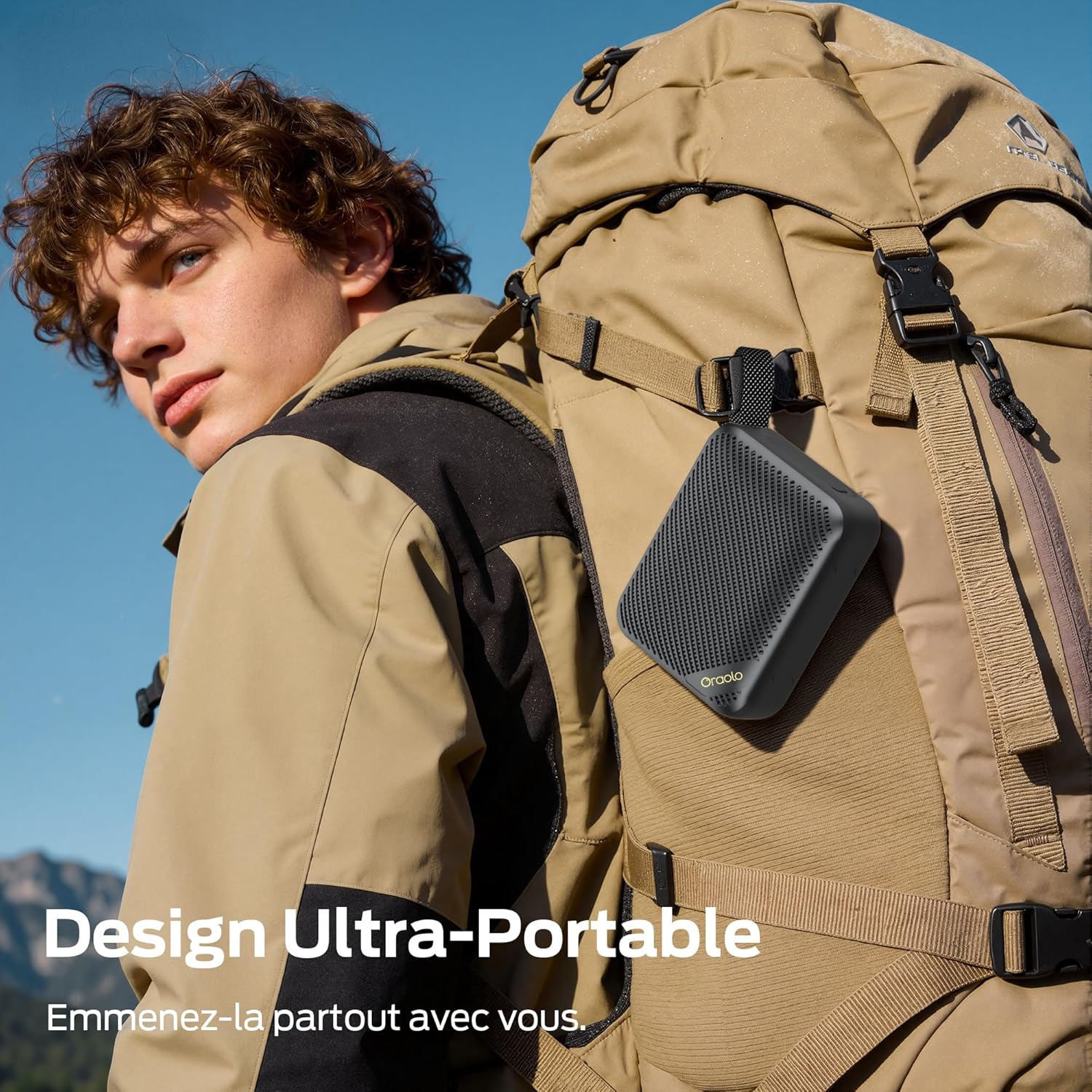 Thumbnail 5 de Oraolo enceinte Bluetooth portable IPX7 avec autonomie jusqu’à 30 h, TWS et entrée Type-C