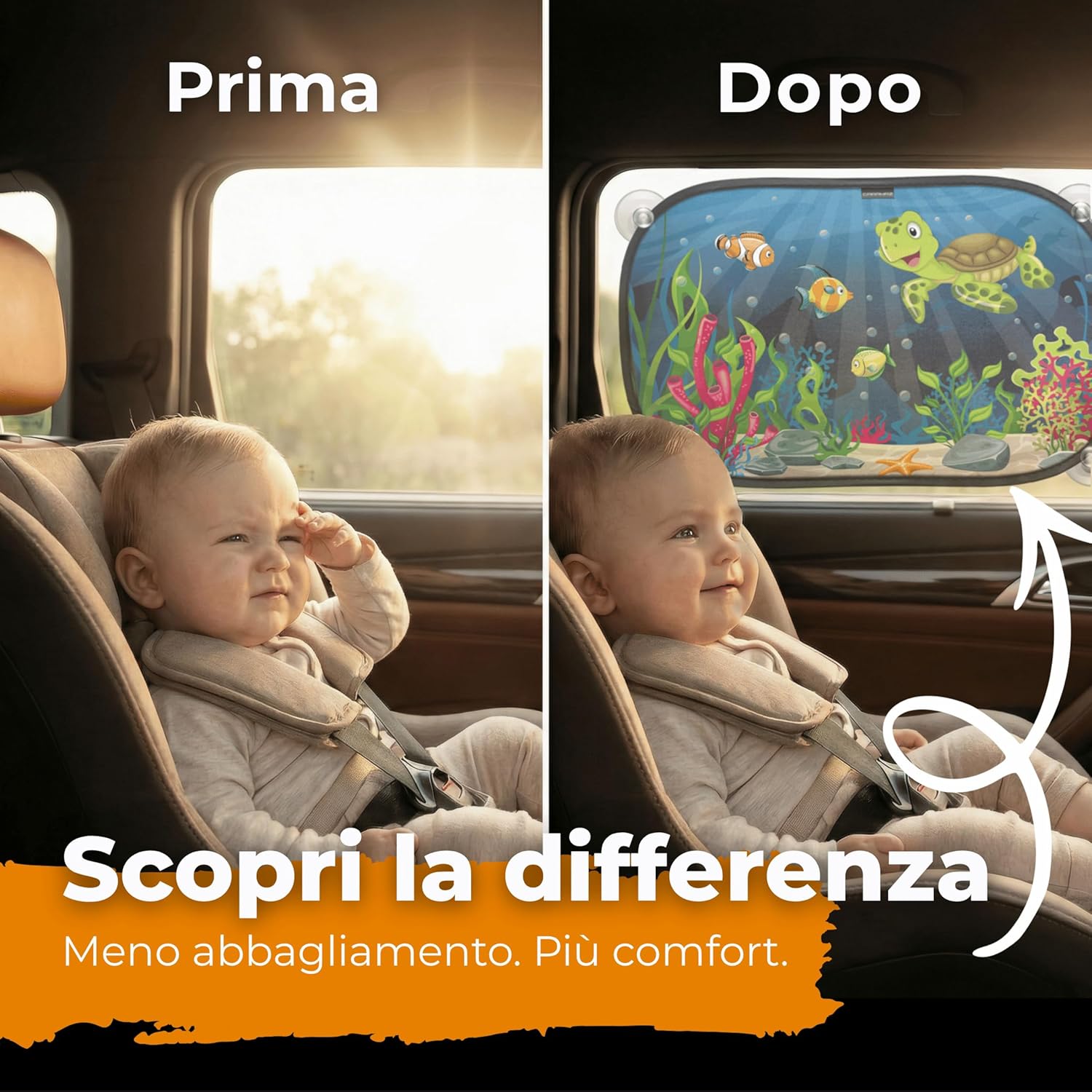 Thumbnail 2 de Tendine parasole bambini 51x31 cm