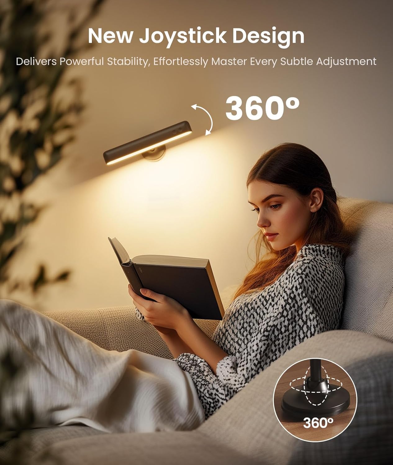 Thumbnail 4 de FULNIX Rechargeable LED Wall Sconce 7500mAh