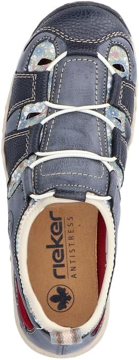 Thumbnail 4 de Rieker Damen Slip-On Sneaker L0539 – bequeme Halbschuhe mit herausnehmbarer Innensohle