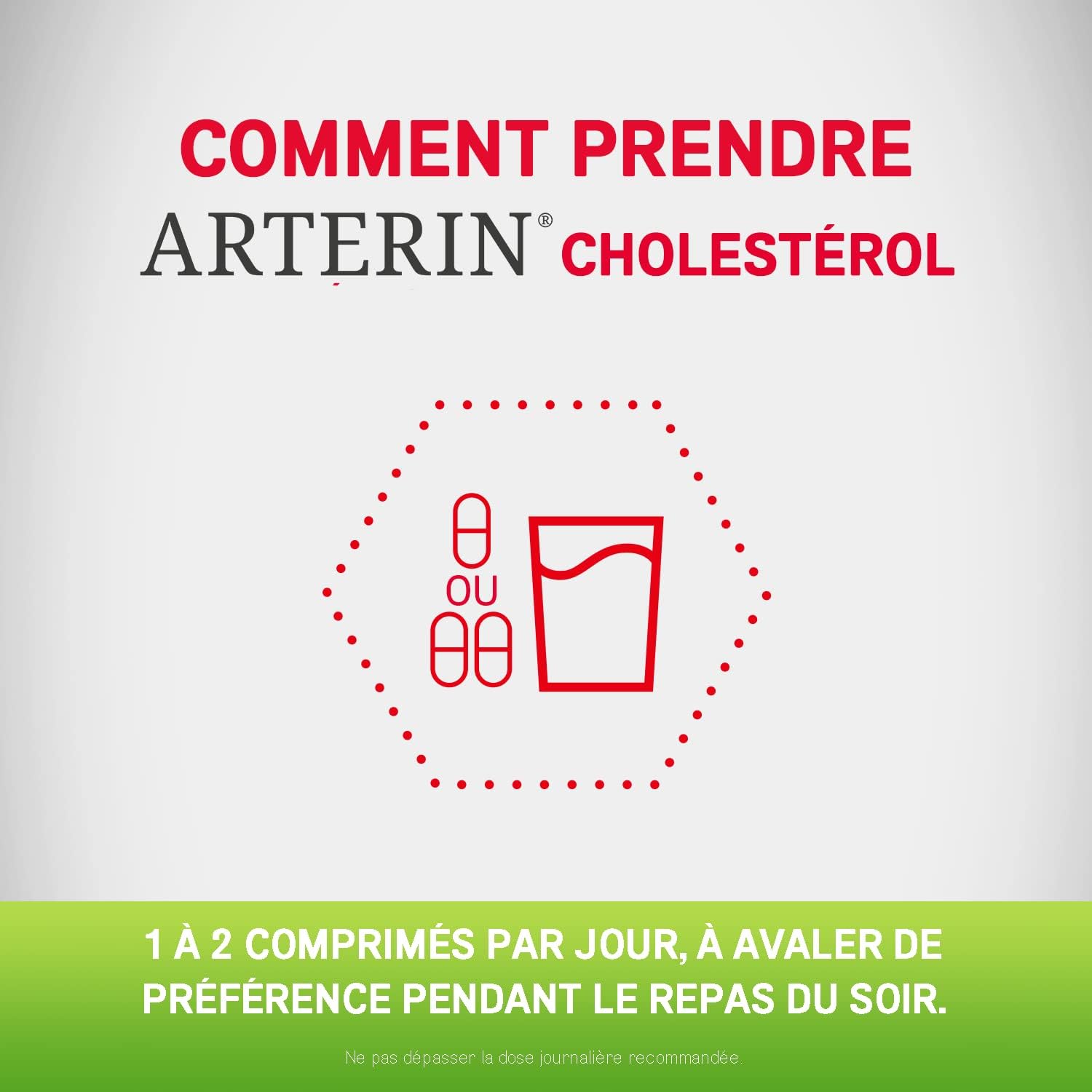 Detalle de ARTERIN Cholestérol – Complément alimentaire à base de plantes, stérols végétaux et vitamine C, 90 comprimés