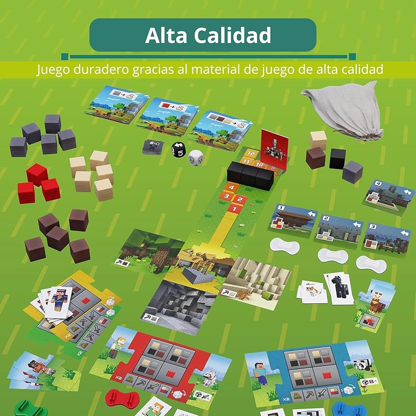 Detalle de Ravensburger Minecraft Heroes of the Village Juego 2-4 jugadores