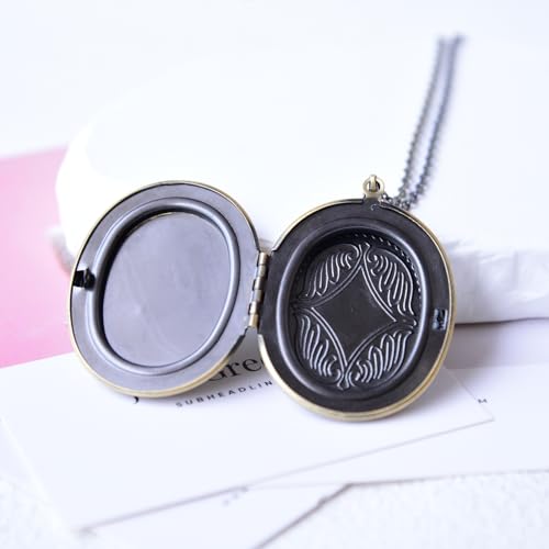 Thumbnail 5 de THSOGO Handmade Pressed Flower Photo Locket Necklace for Women