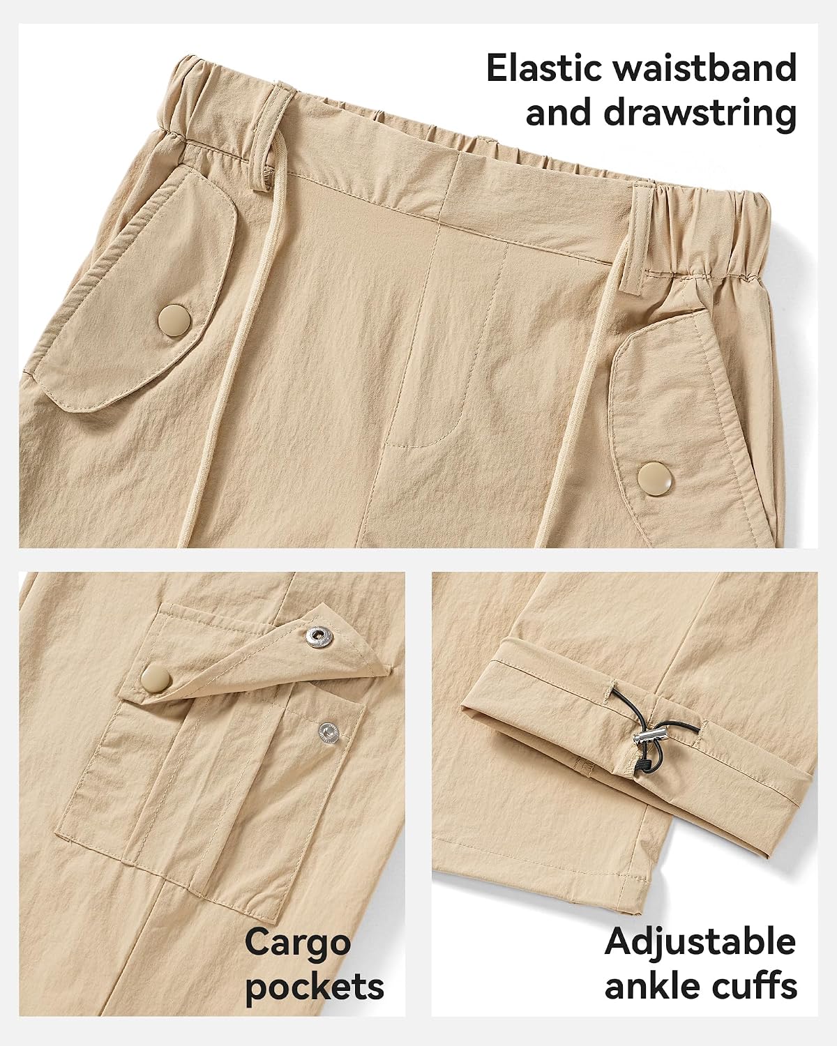 Detalle 2 de KEREDA Girls' Cargo Pants