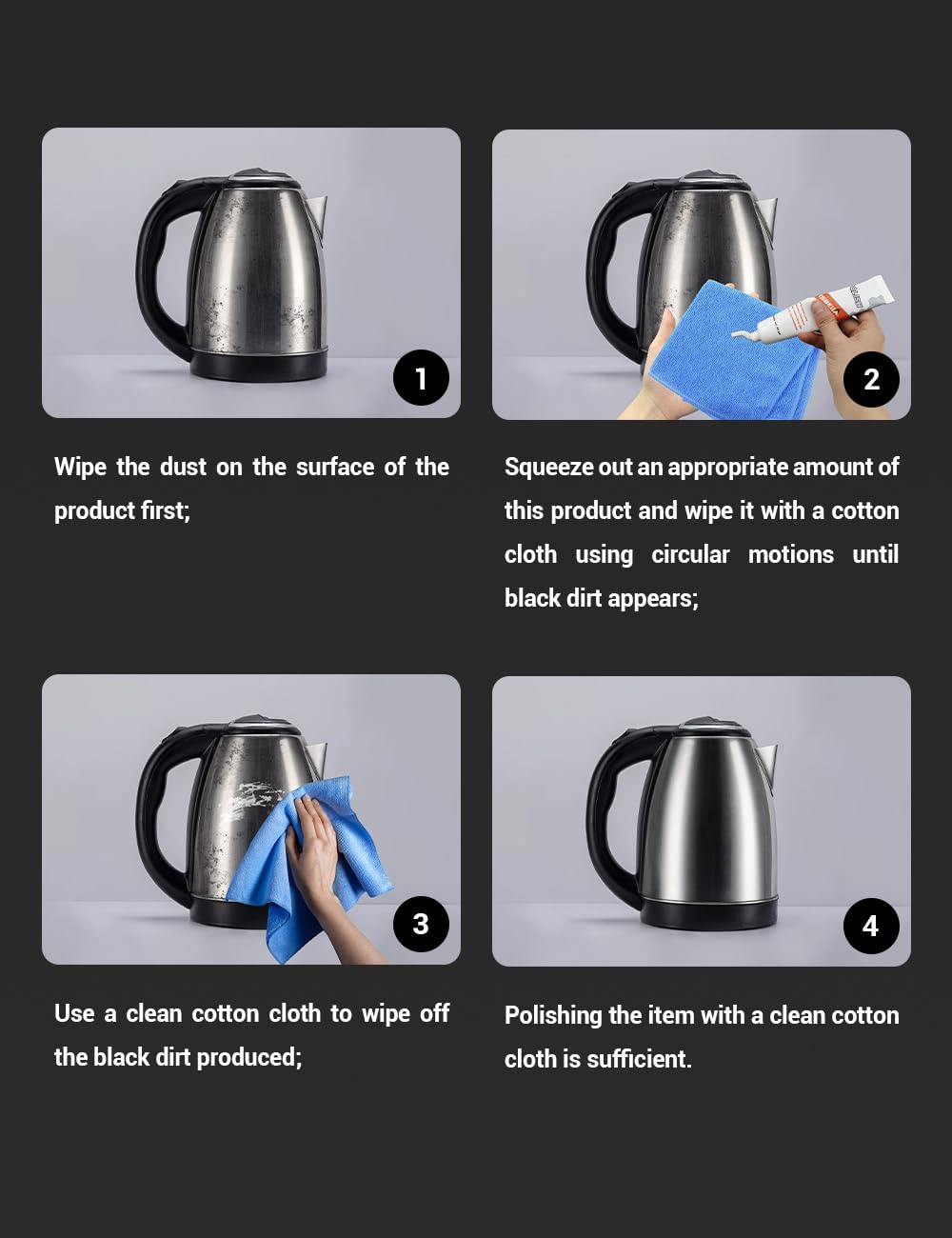 Thumbnail 5 de Visbella Metal Polish Paste Restorer