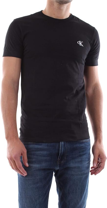Detalle de Calvin Klein CK Essential camiseta M negro 100% algodón