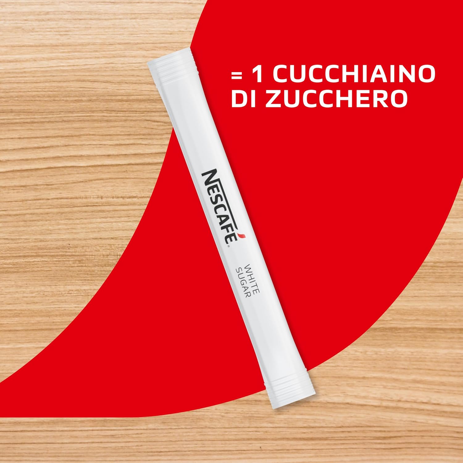 Detalle 2 de NESCAFÉ Zucchero Bianco in bustine da 4 g – 1000 porzioni monodose (4 kg)