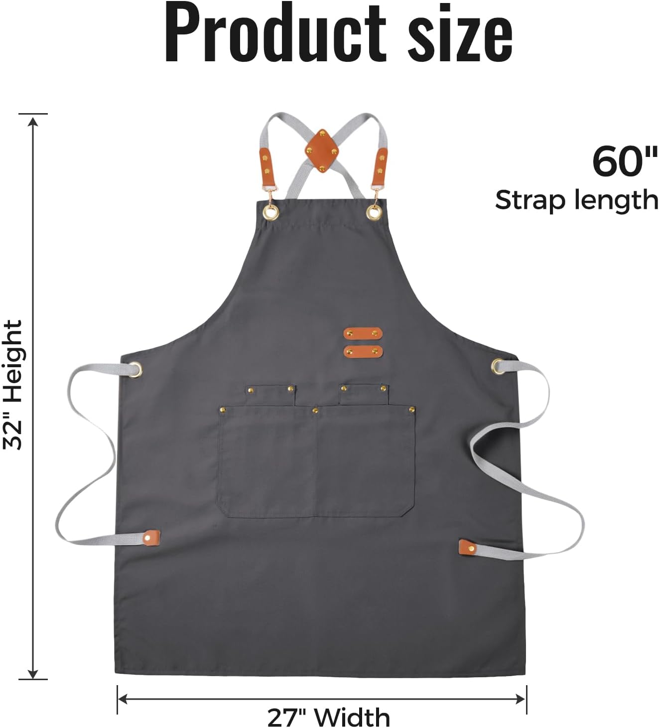 Detalle de Aoomzoon Kitchen Apron 32" x 27