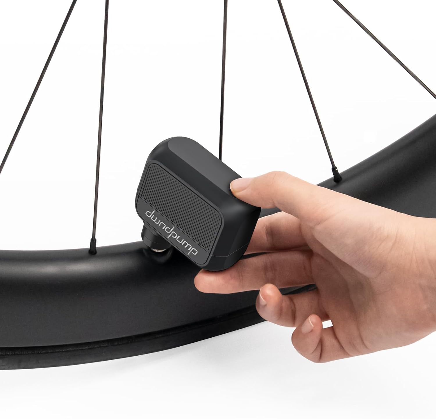 dwndpump Pompe à vélo électrique 100 PSI (sans manomètre) mini gonfleur rechargeable Type-C – pour pneus vélo