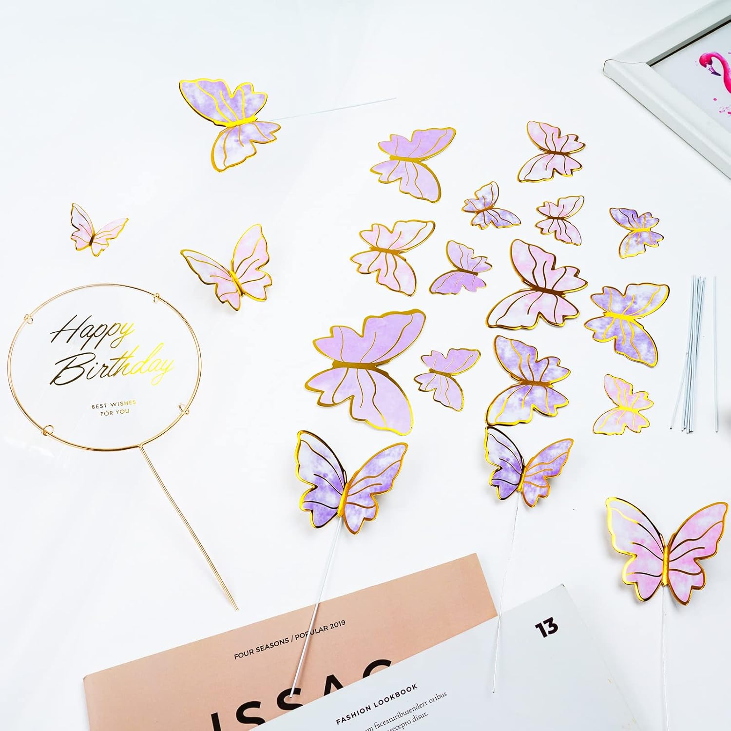 Thumbnail 3 de OSDUE Topper Torte 21 pezzi 🍰