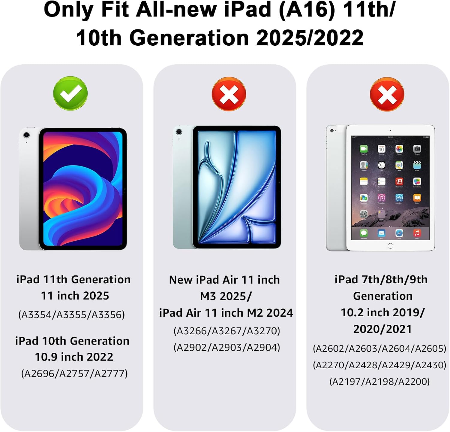 Thumbnail 6 de HGWALP iPad A16 Case 11th Gen