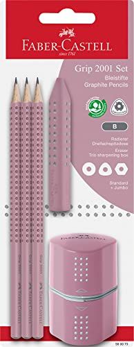 Detalle de Faber-Castell Grip 2001 - Set de lápices con accesorios ✏