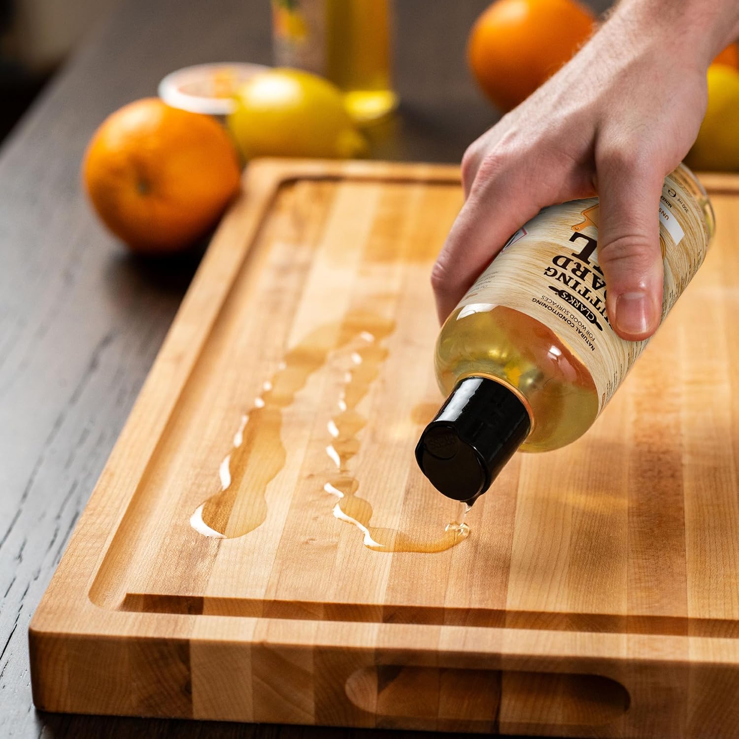 Thumbnail 5 de Clark's Mineral Oil - 12 oz Food Grade Cutting Board Oil