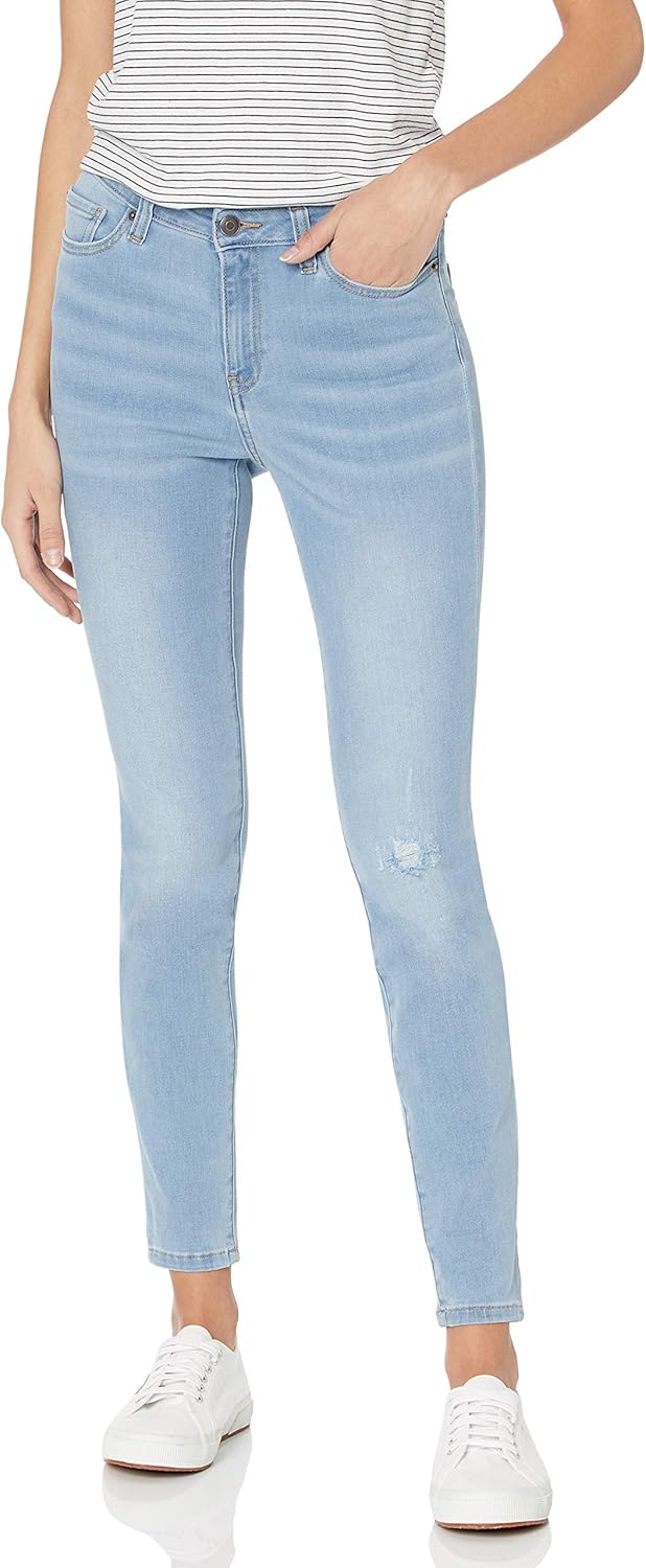 Thumbnail 6 de Jean Skinny Extensible pour Femme Amazon Essentials – Taille mi-haute et finitions classiques