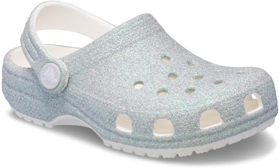 Detalle 2 de Crocs Unisex Kids Classic Iridescent Glitter Clog