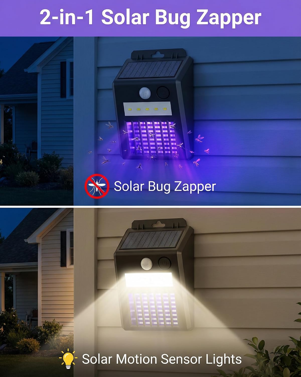 Detalle de Peepst Solar Bug Zapper with 3 Modes