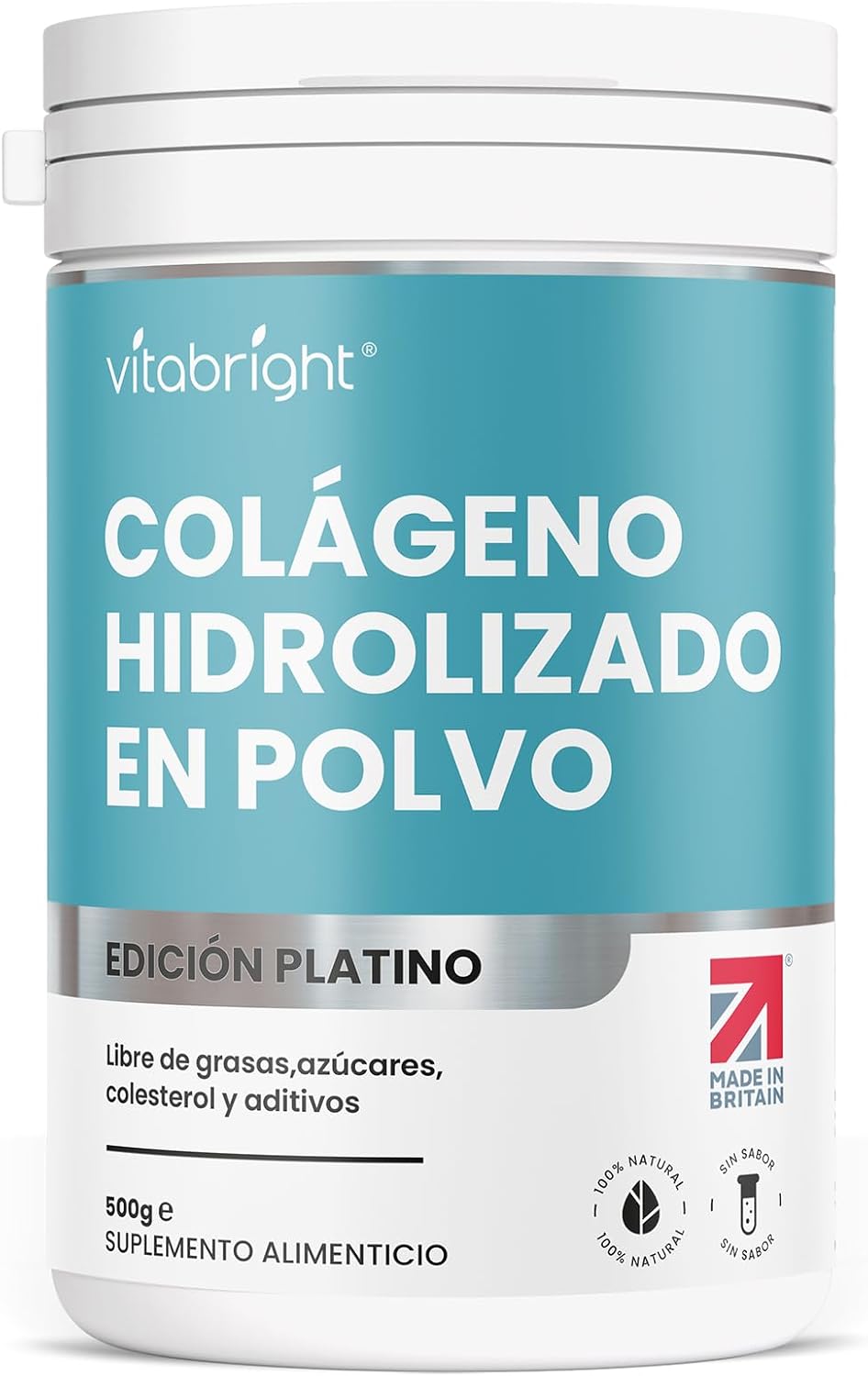 Detalle de VitaBright Colágeno Hidrolizado 500 g