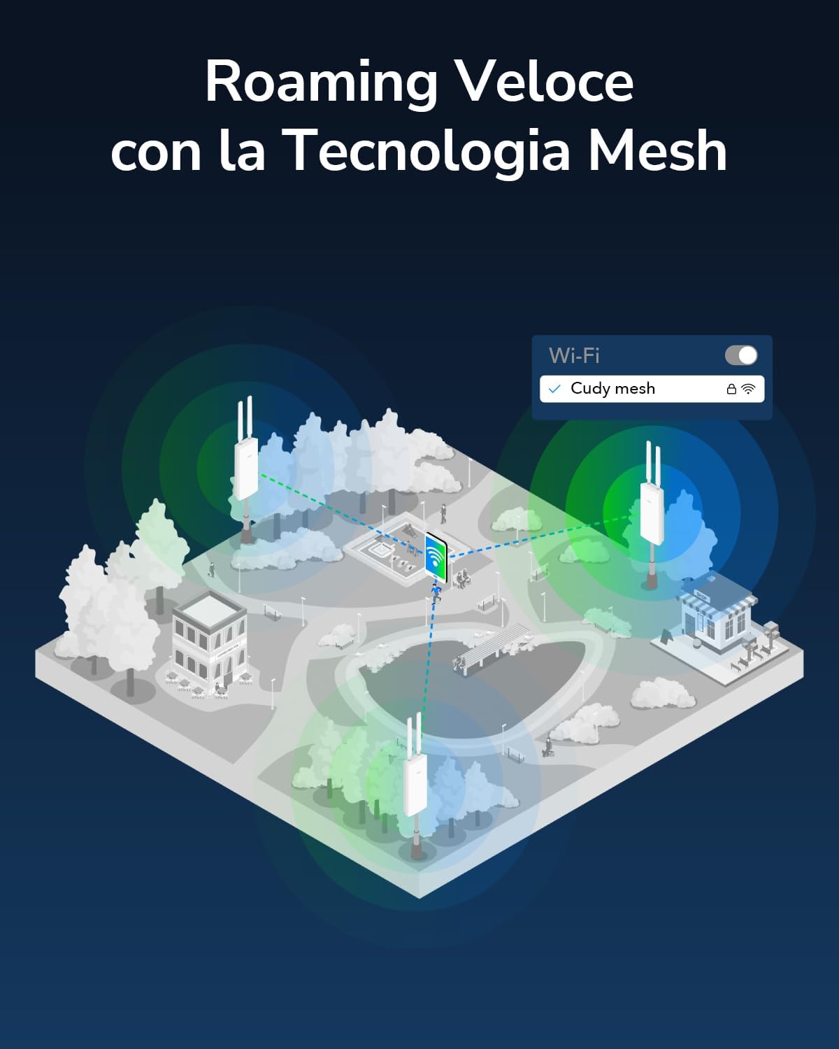 Thumbnail 4 de Cudy AP AX3000 outdoor 3000 Mbps
