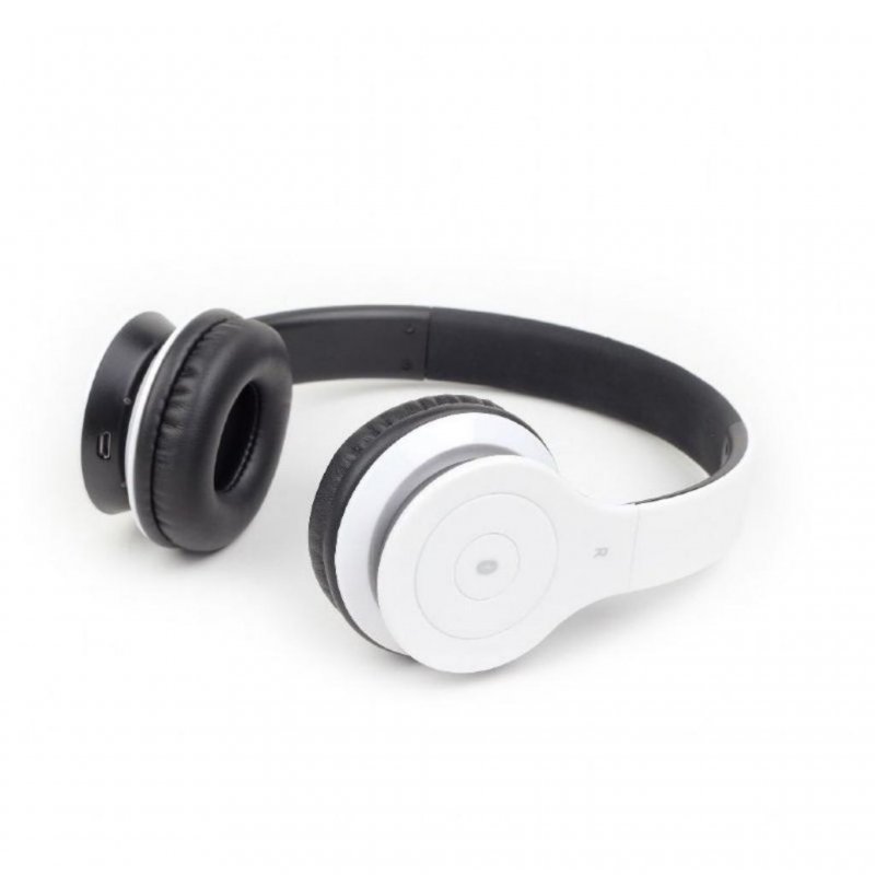 Detalle 2 de Gembird Berlín: Auriculares Bluetooth Blancos