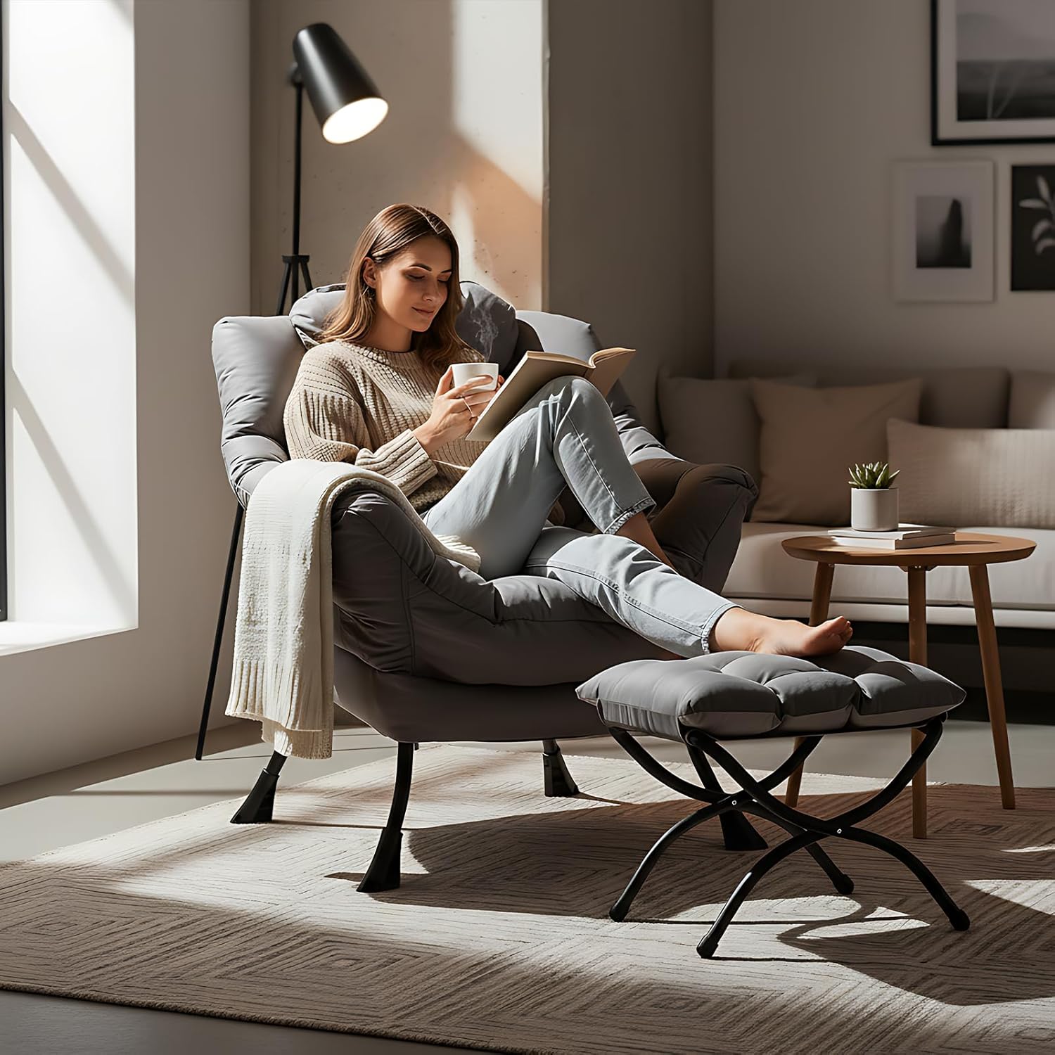 Detalle 2 de Welnow Lazy Chair 400 lb