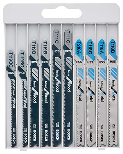 Thumbnail 5 de Bosch Hojas de sierra de calar básica para metal y madera, 10 unidades 🛠️