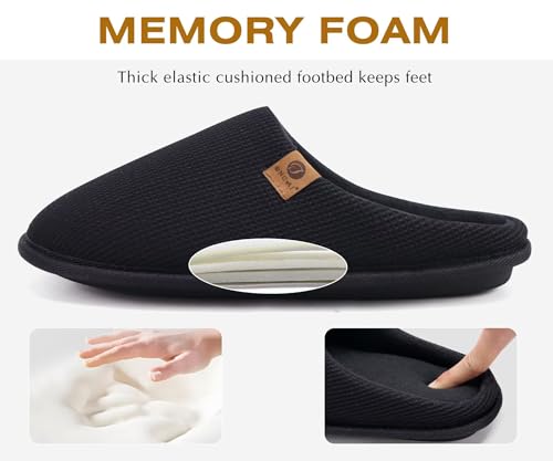 Thumbnail 4 de ONCAI Zapatillas de casa para hombre, talla 45, espuma viscoelástica y suela de goma