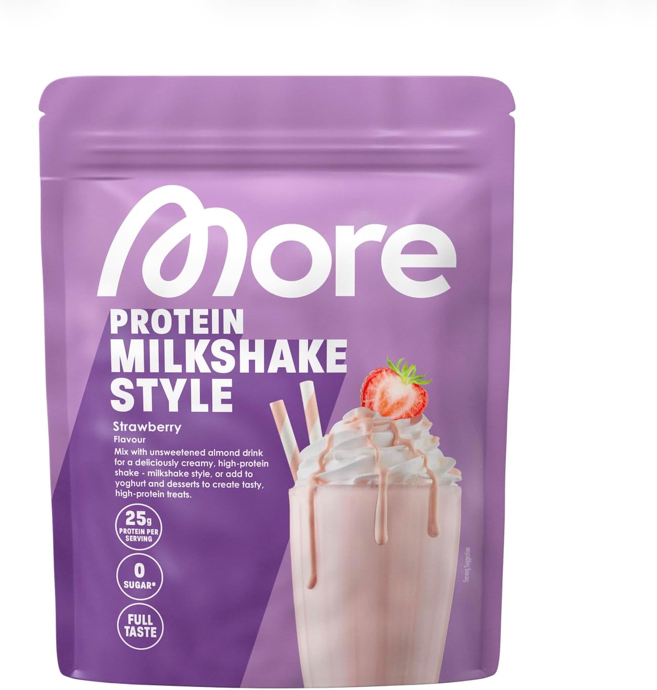 Thumbnail 6 de MORE Protein Milkshake Neutral 750 g – Mix aus Whey Konzentrat und Casein