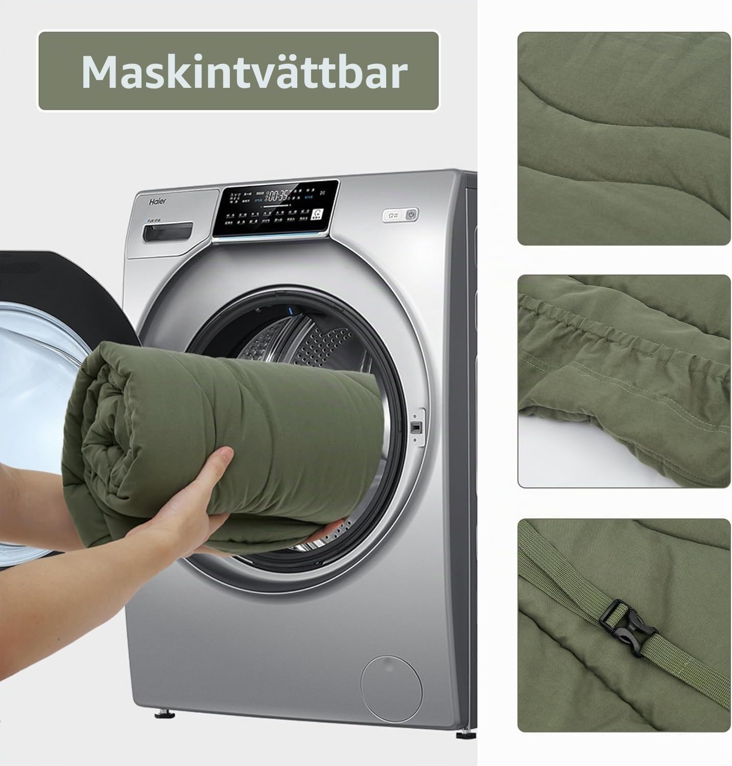 Detalle de Naturehike CNK2300DZ022 fältbäddsdyna i bomull, 190 x 67 cm