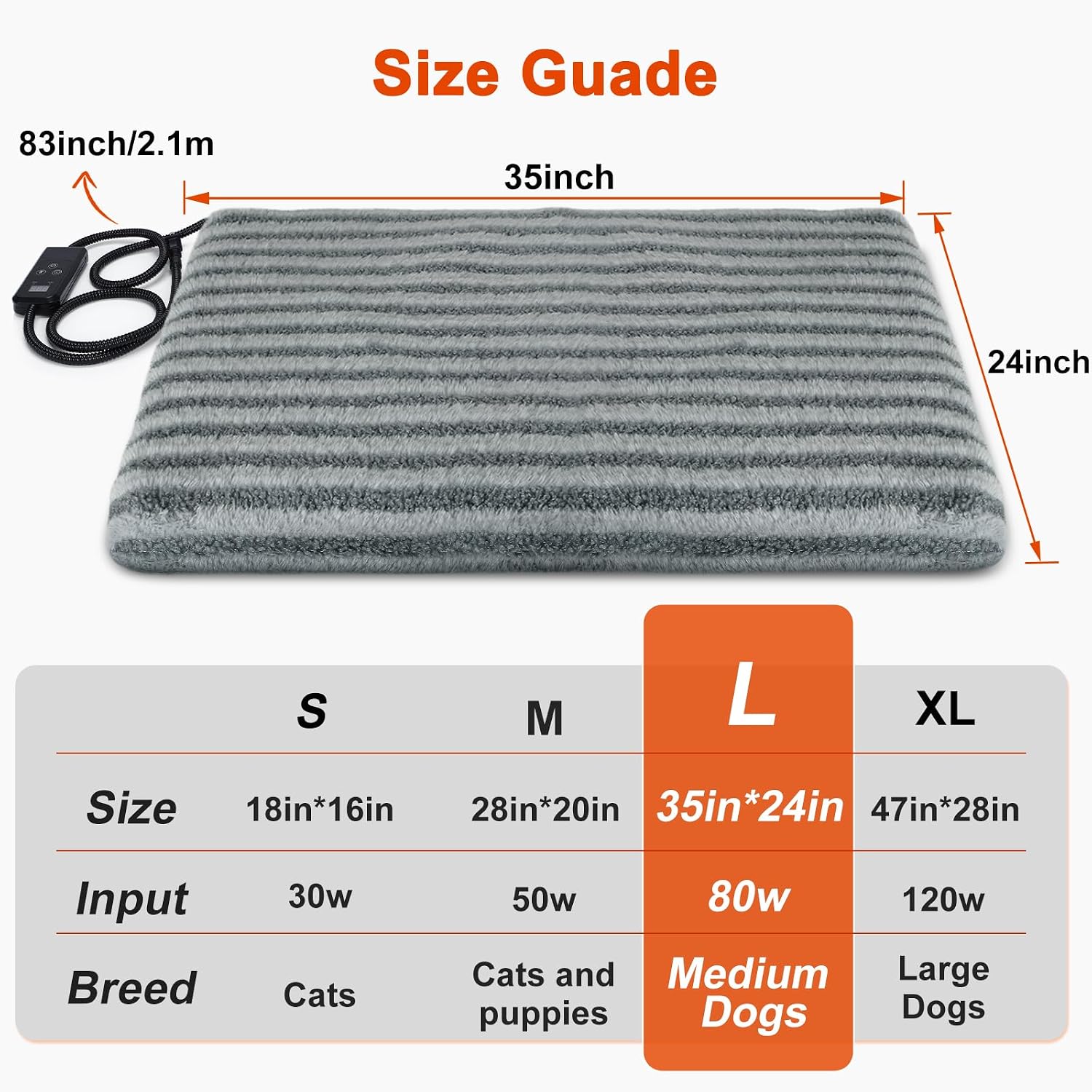 Thumbnail 6 de Large Pet Heating Pad, 35" x 24