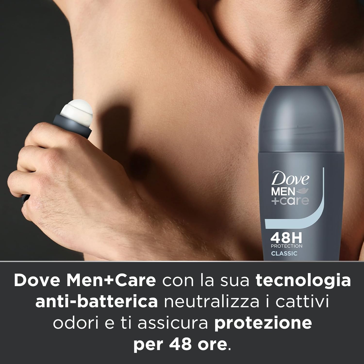 Thumbnail 4 de Dove Men Care Deodorante Uomo Roll-On Classic – 6x50 ml