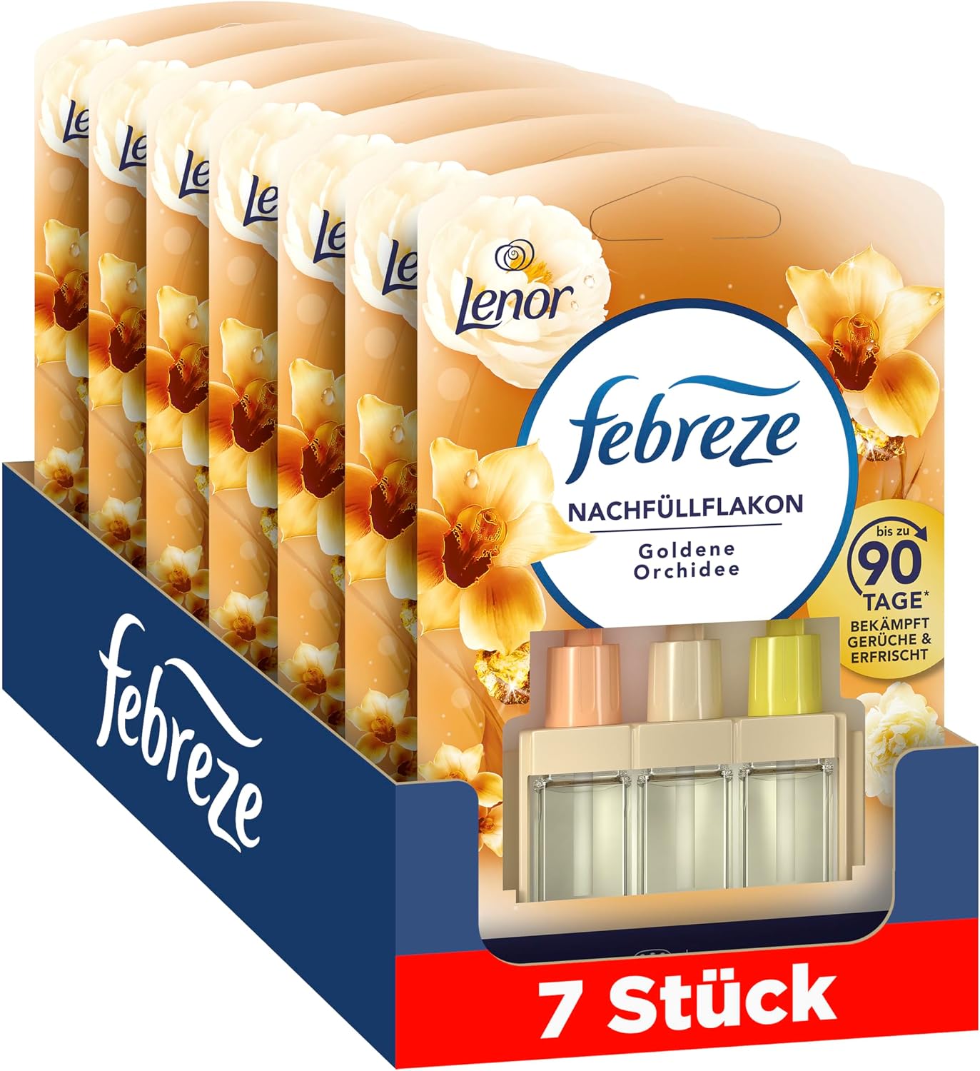 Thumbnail 6 de Febreze 3Volution Aprilfrisch Duftstecker – Wechselnde Düfte, 7x20 ml Nachfüllflakon