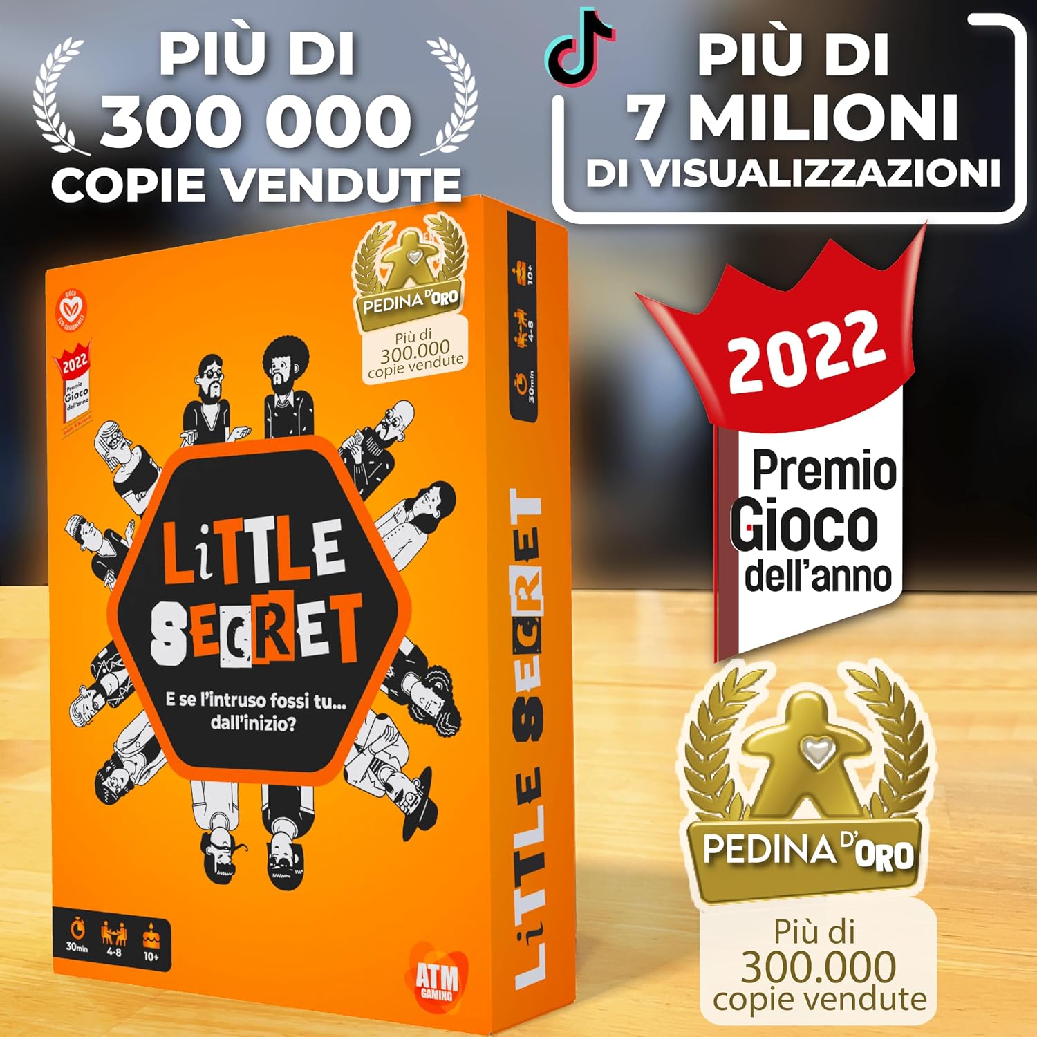 Detalle 2 de ATM Gaming Little Secret gioco di società 4-9 giocatori 🧩