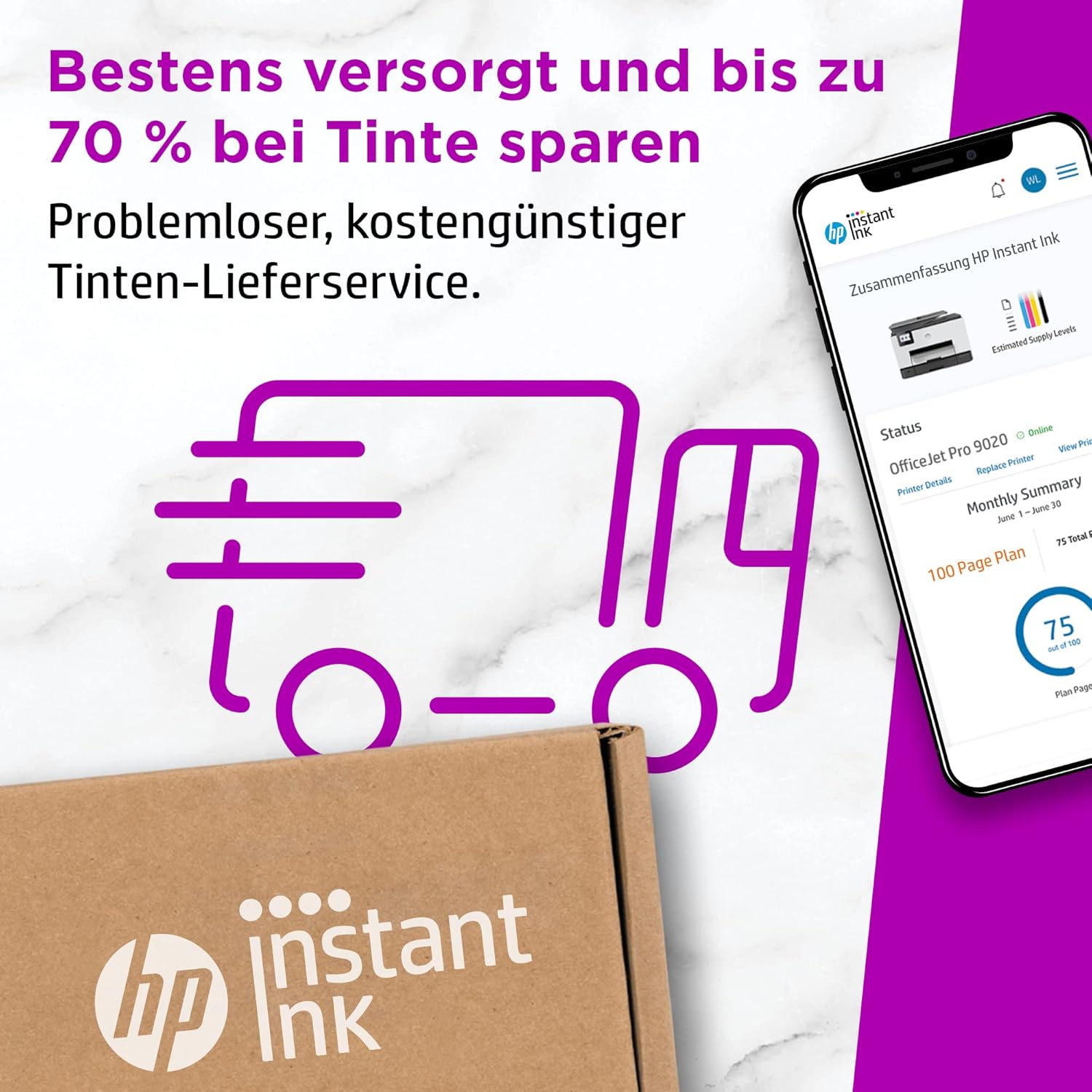 Thumbnail 1 de HP 302 (F6U65AE) Original Druckerpatrone Farbe – Cyan/Magenta/Gelb für HP DeskJet/ENVY/OfficeJet