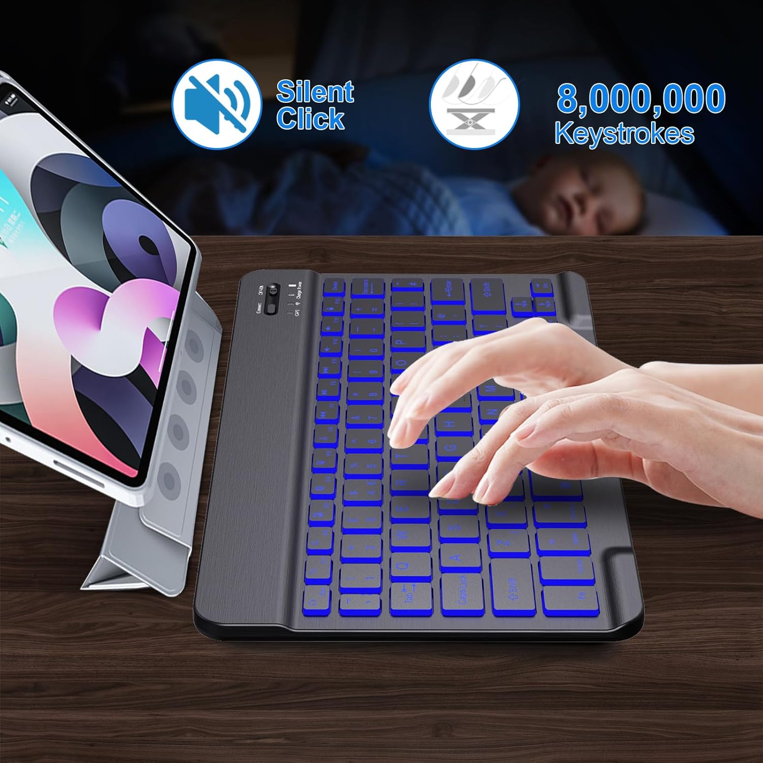 Thumbnail 6 de AG5I Backlit Bluetooth Keyboard