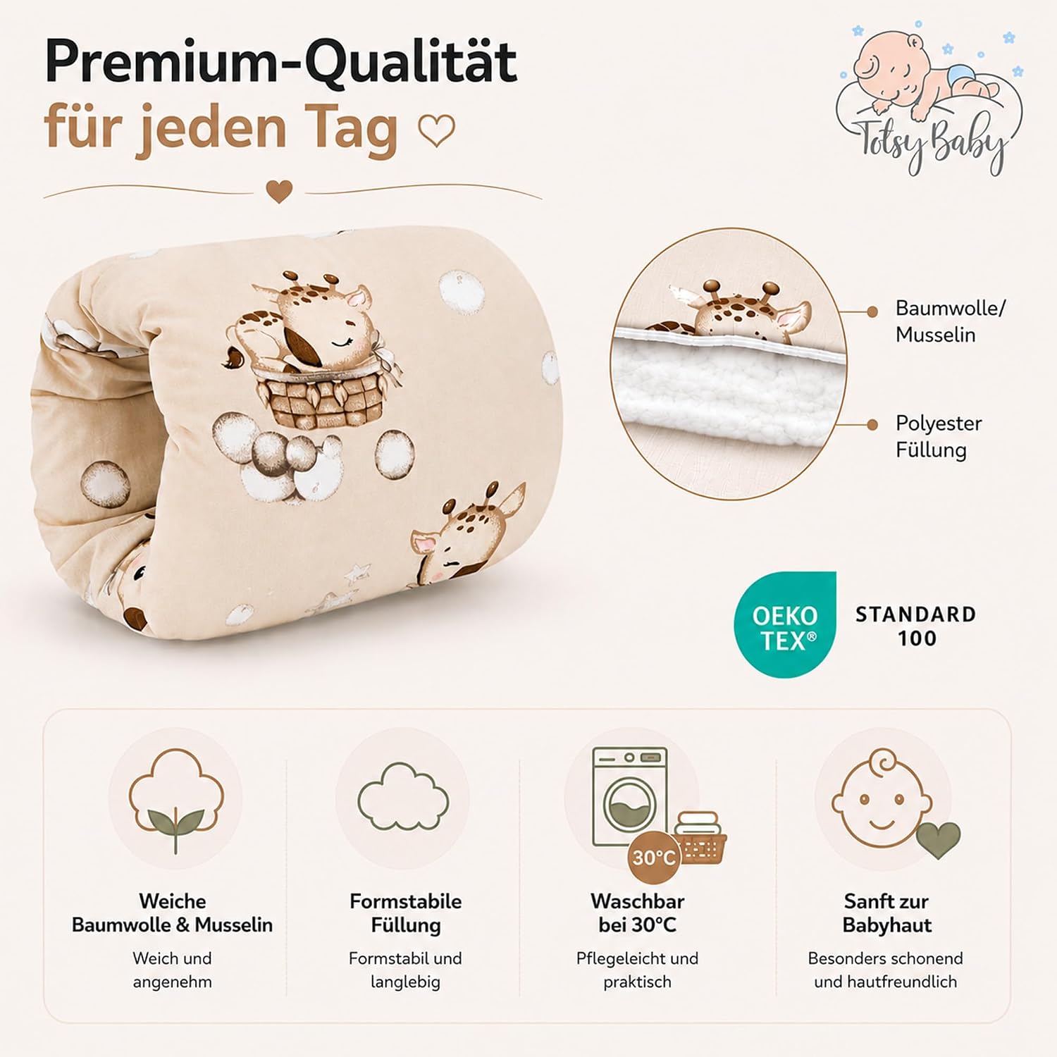 Thumbnail 3 de Stillkissen klein – Breastfeeding- und Nursing Pillow für unterwegs (20 cm)