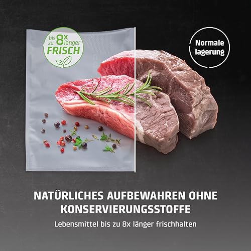 Thumbnail 5 de CASO 8 Sterne Profi-Vakuumfolienrollen 20 x 600 cm – 2 Rollen, BPA-frei, 150 µm