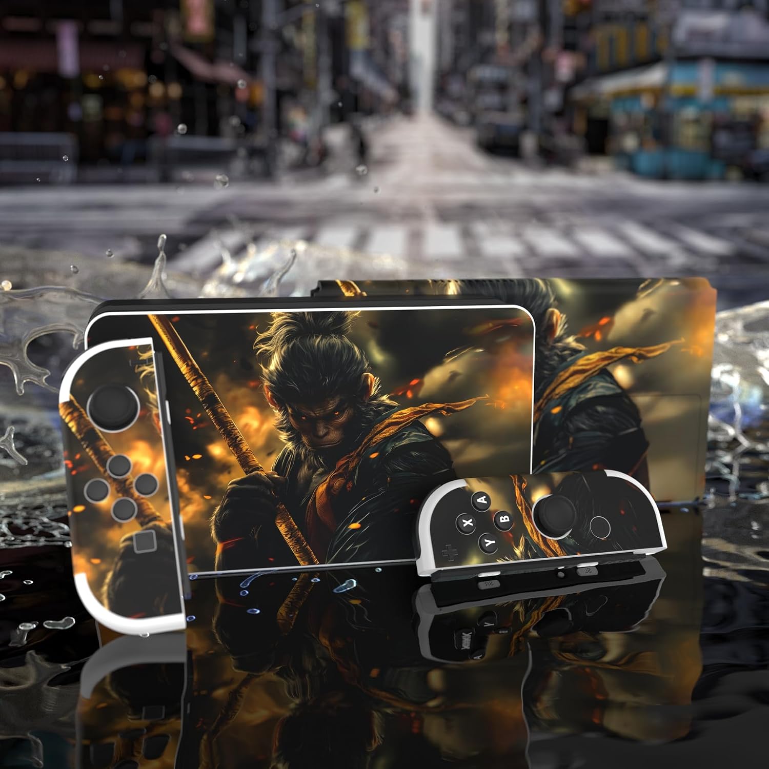 Detalle 2 de playvital Autocollant Switch OLED Protection