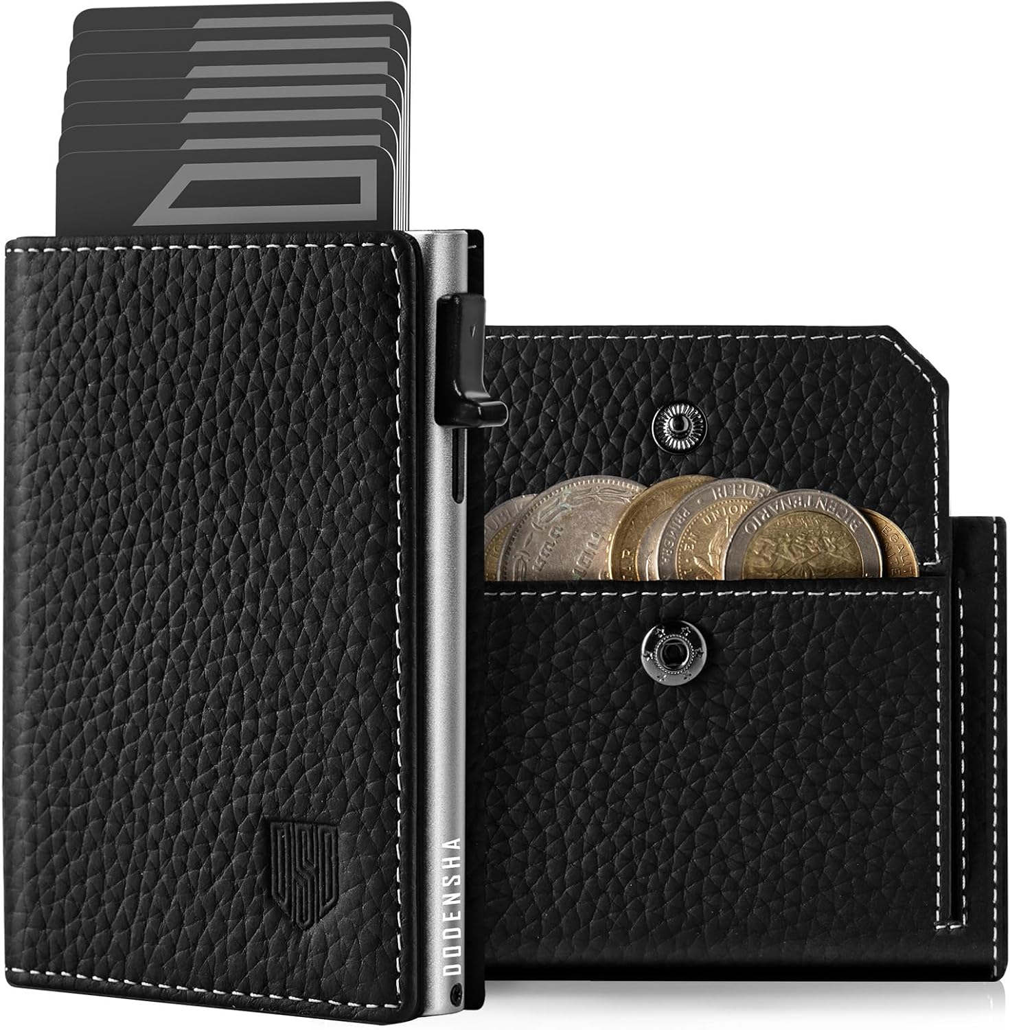 Thumbnail 5 de DODENSHA MagSnap Slim Wallet Herren mit RFID Schutz 10+ Karten