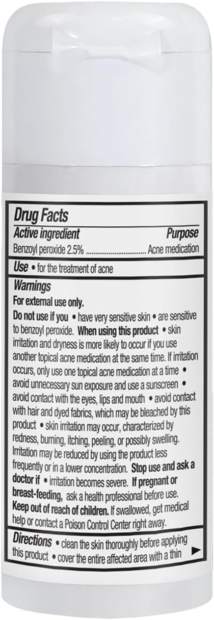 Thumbnail 1 de Amazon Basics 3-Step Acne Remedy System Treatment (2.5% Benzoyl Peroxide), 2 fl oz — 1-Pack