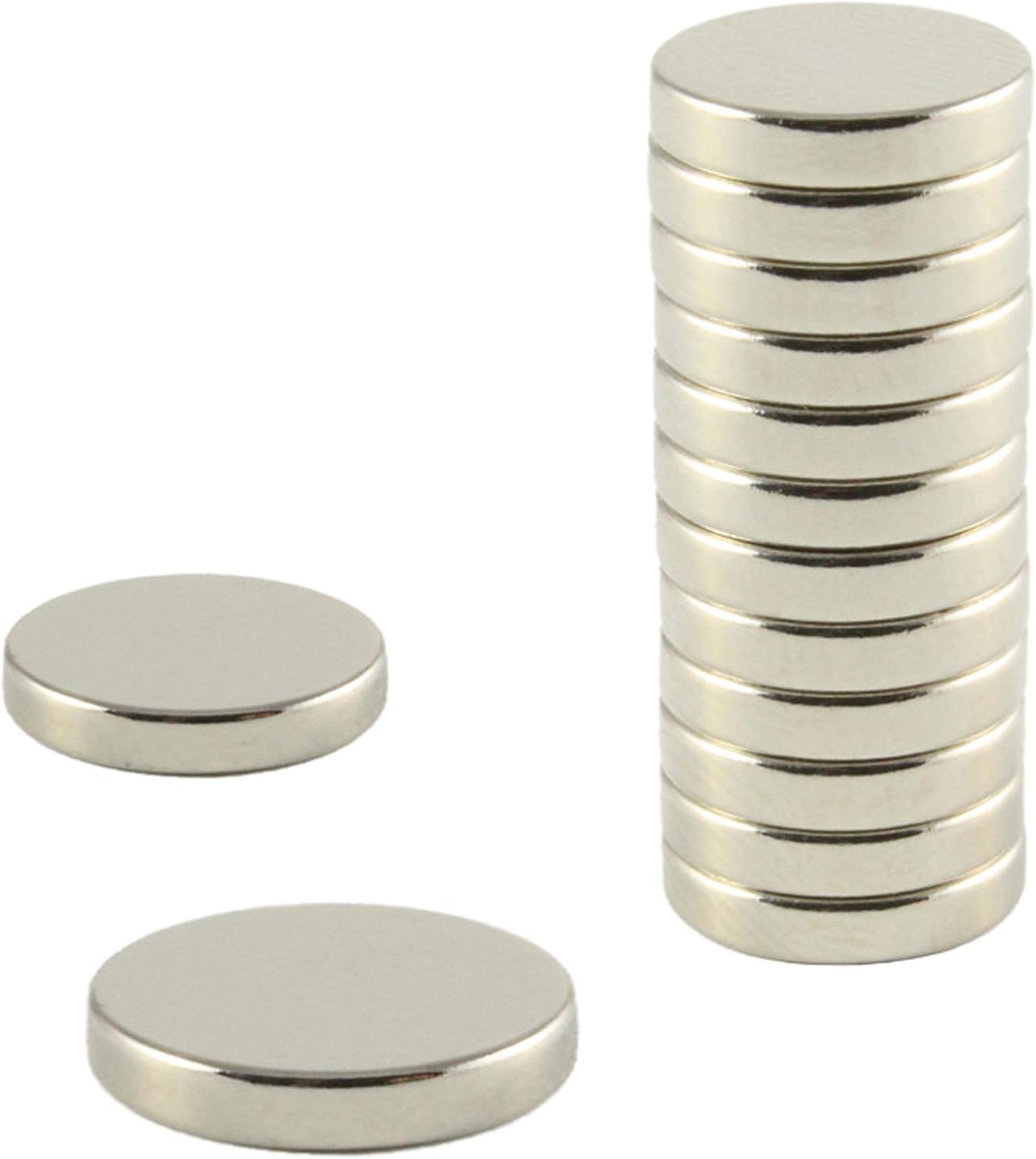 Detalle de Magneti in neodimio Power calamite 10 x 2 mm, extra forti – 100 pezzi