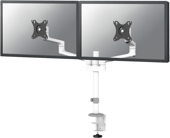 Thumbnail 5 de Neomounts NEXT Lite DS60-425WH2 Monitorhalterung – Doppelmonitorhalterung 17–27 Zoll, Weiß