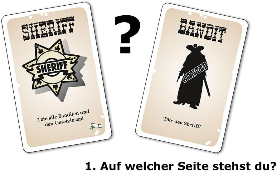 Thumbnail 3 de ABACUSSPIELE 69162 Bang!, Gioco in Scatola – Lingua Tedesca