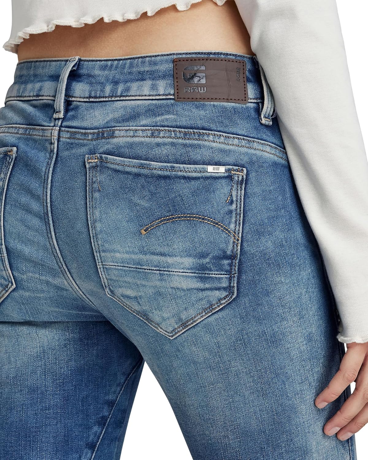 Detalle de G-STAR Women's Arc 3D Skinny Jeans