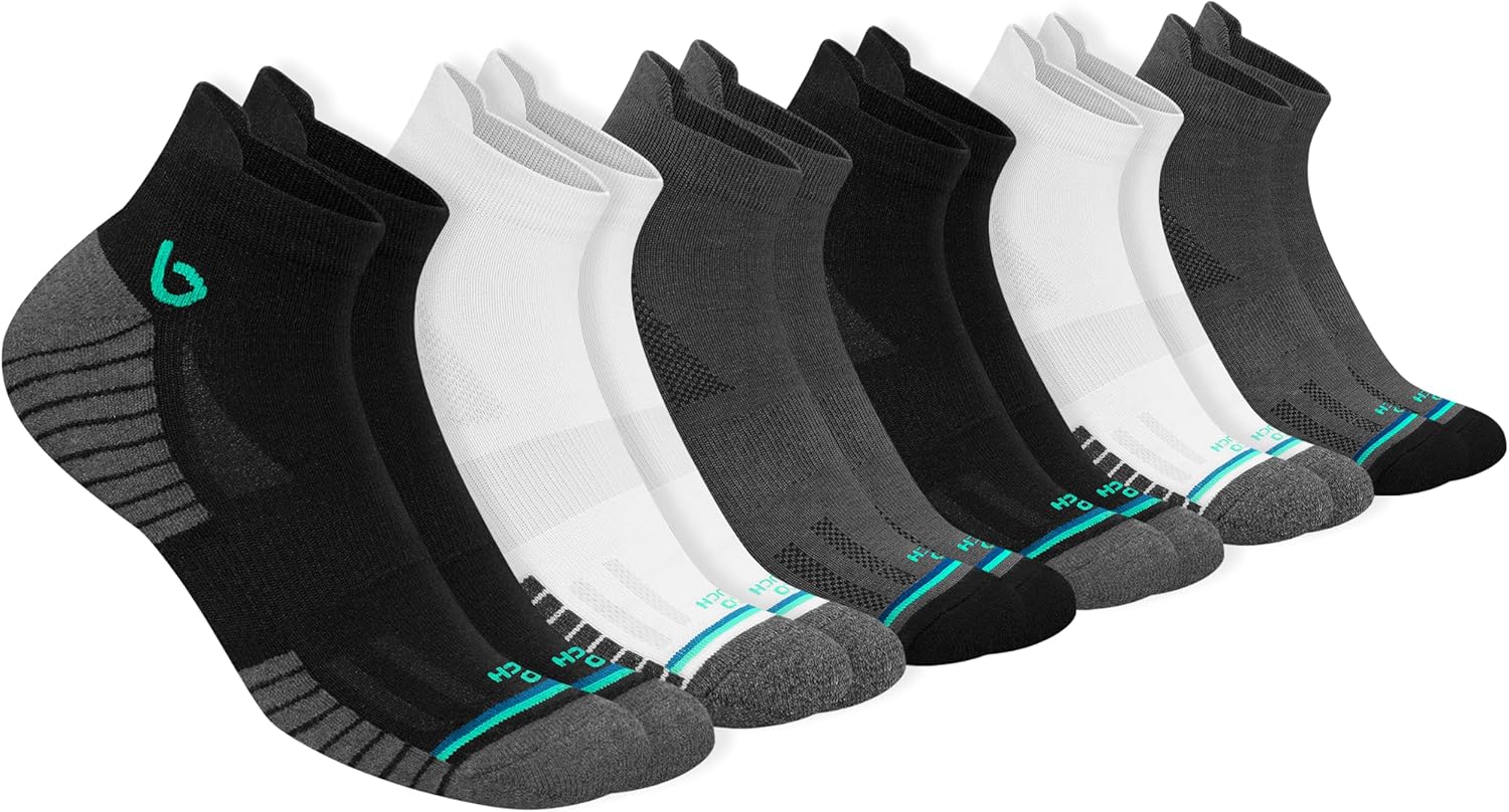 Thumbnail 2 de BAMBOS Chaussettes bambou Ultra Douces Homme/Femme Sport Running, lot 3 ou 6 paires