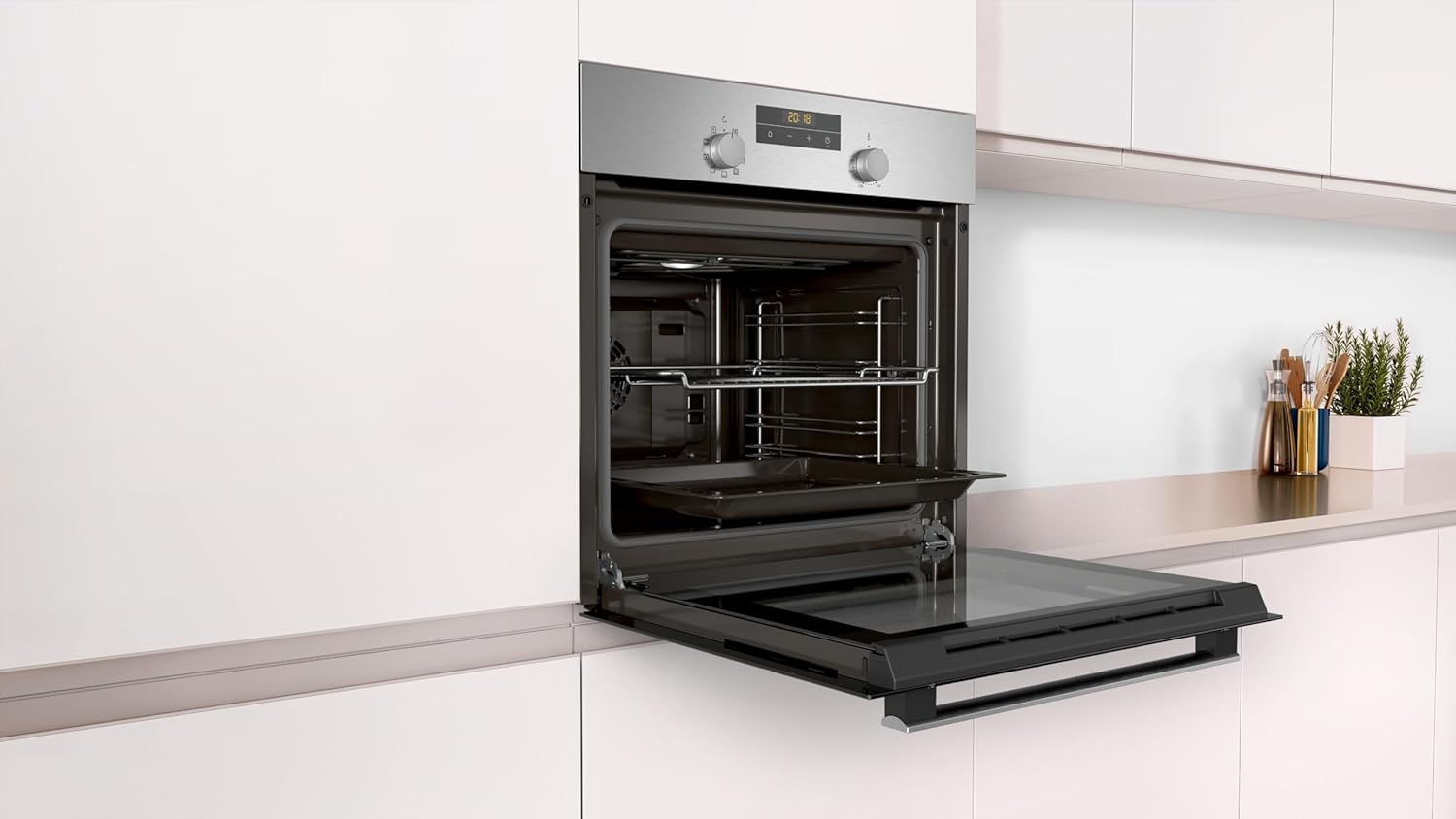 Detalle de Balay Horno Multifunción 60 cm 3HB2030X0 con Control Comfort y precalentamiento rápido