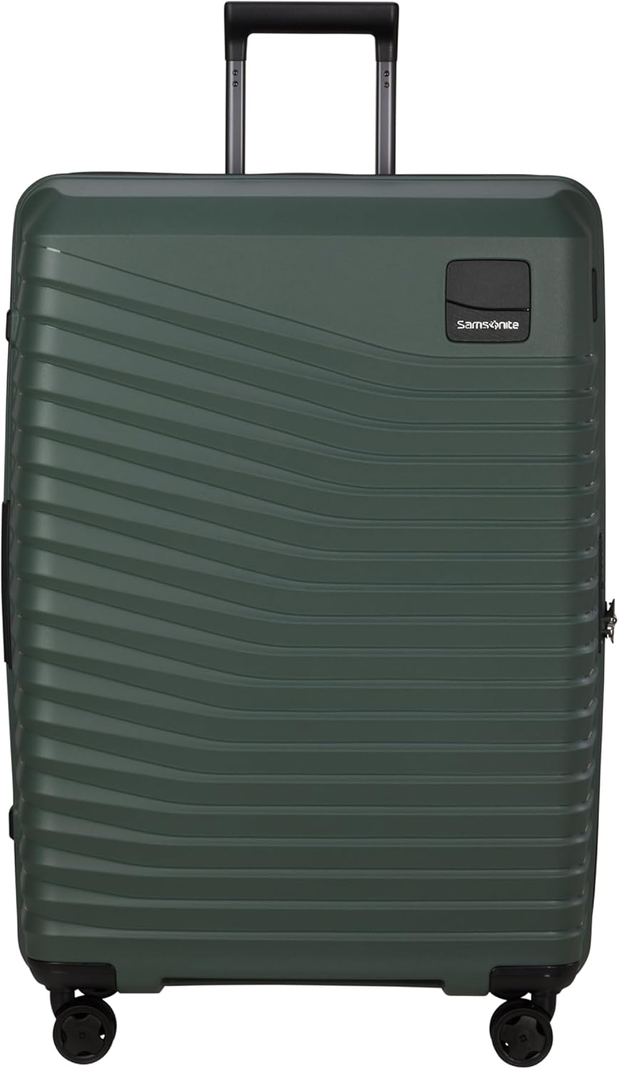 Detalle de Samsonite Intuo Spinner L – Erweiterbarer Koffer 75 cm in Olive Green